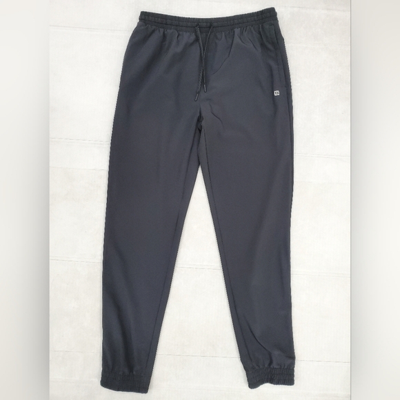 Layer 8 Other - Layer 8 jogger pants men's medium black Qwick Dry lightweight elastic drawstring